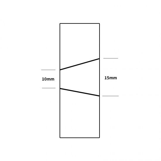 Conical middle hole motor belt wheel - to control the speed of motor