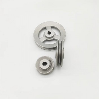Conical middle hole motor belt wheel - to control the speed of motor