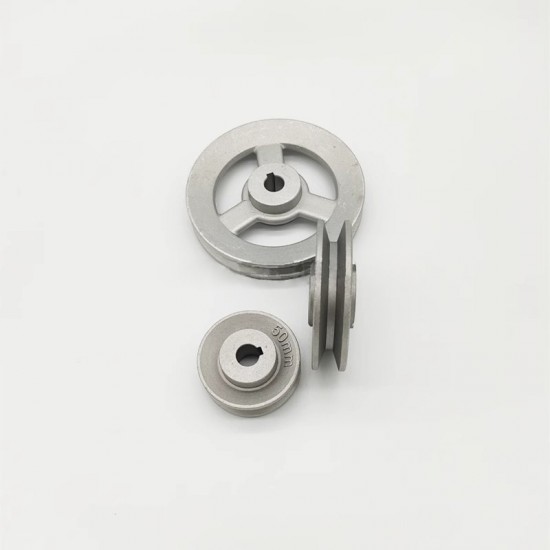Conical middle hole motor belt wheel - to control the speed of motor