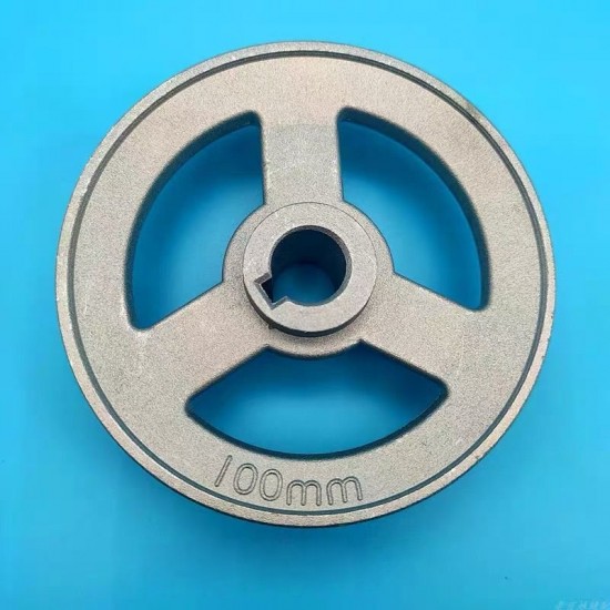 Straight middle hole motor belt wheel - to control the speed of motor