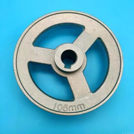 Straight middle hole motor belt wheel - to control the speed of motor