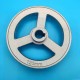 Straight middle hole motor belt wheel - to control the speed of motor