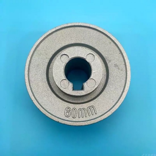 Straight middle hole motor belt wheel - to control the speed of motor