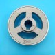Straight middle hole motor belt wheel - to control the speed of motor