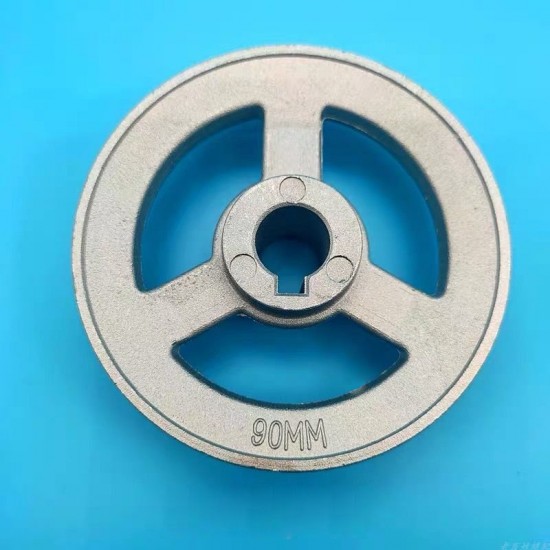 Straight middle hole motor belt wheel - to control the speed of motor