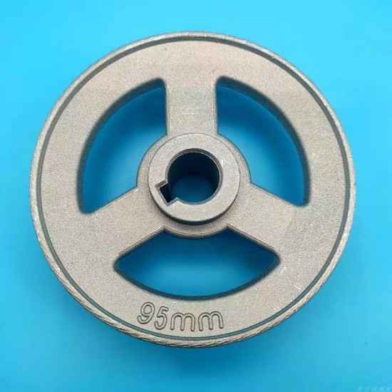 Straight middle hole motor belt wheel - to control the speed of motor