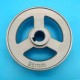 Straight middle hole motor belt wheel - to control the speed of motor