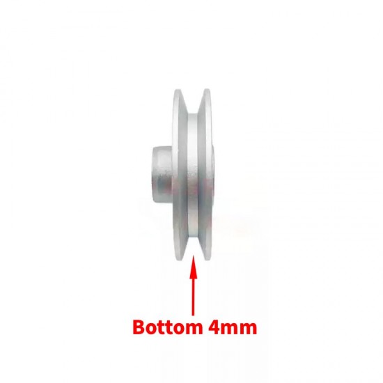 Straight middle hole motor belt wheel - to control the speed of motor