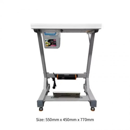 801 skiver 550 desk with socket