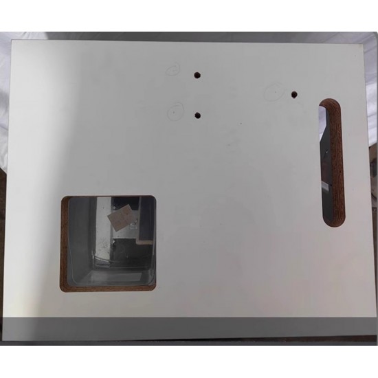 801 skiver 550 desk with socket