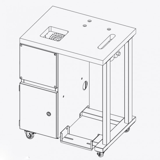 801 skiver vacuum desk