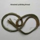Abrasived polishing thread, 10pc/lot