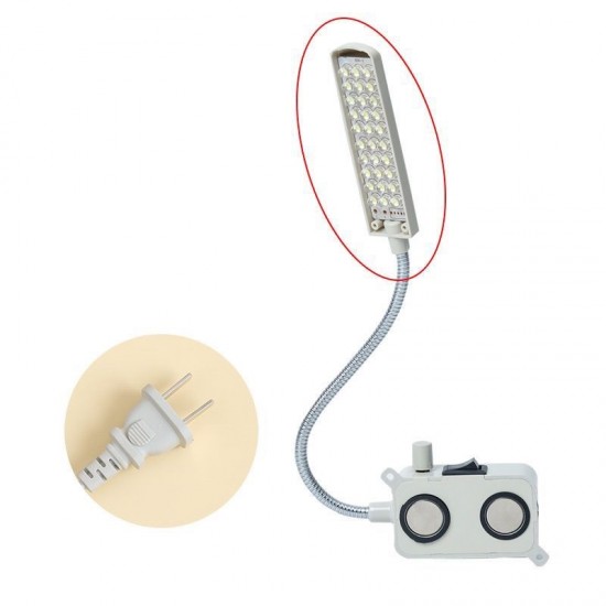 Double strong magnet LED lamp 110V-250V