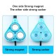 Sewing machine hot wind heater