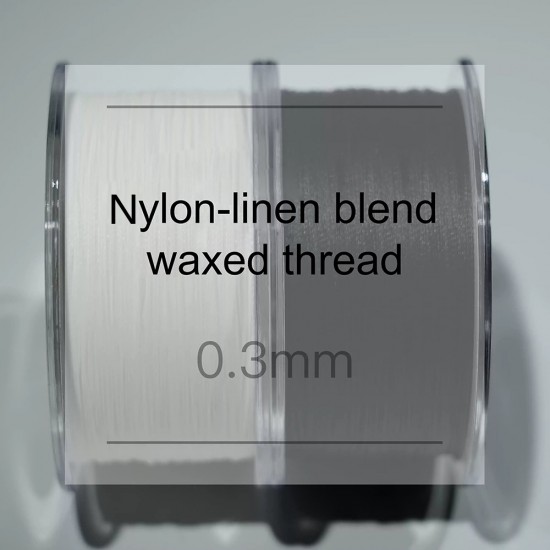 0.3mm nylon-linen blend waxed thread 0.3mm nylon-linen blend waxed thread