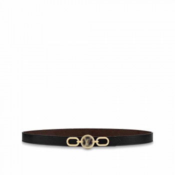 High quality solid brass 20mm LV circle waist belt buckle High quality solid brass 20mm LV circle waist belt buckle