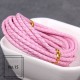 3mm, 4mm, 5mm, 6mm first layer cow skin braid leather cord, 5m/lot