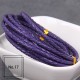 3mm, 4mm, 5mm, 6mm first layer cow skin braid leather cord, 5m/lot