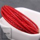3mm, 4mm, 5mm, 6mm first layer cow skin braid leather cord, 5m/lot