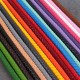 3mm, 4mm, 5mm, 6mm first layer cow skin braid leather cord, 5m/lot