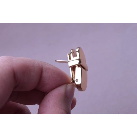 Alloy spring slot lock