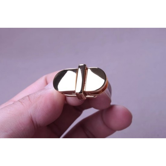 Alloy spring slot lock
