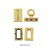 1 Gold lock kit 