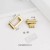 Gold gilded lock 