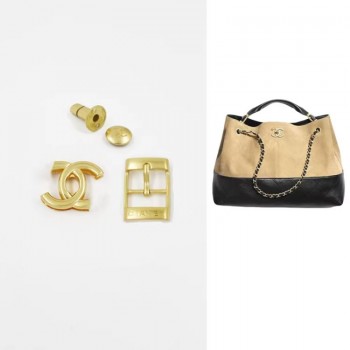 Bag repair hardware, Chanel 25 shopping bag
