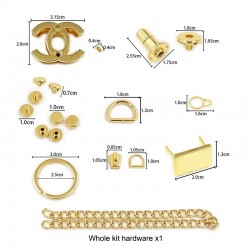 Bag repair hardware, Chanel 26s bucket bag