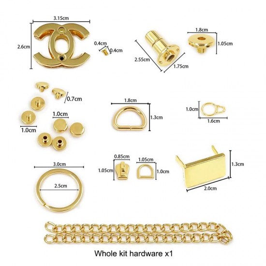 Bag repair hardware, Chanel 26s bucket bag