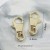 2 18K Gold dog hooks 
