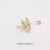 1 18K Gold small logo 
