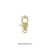 18K gold dog hook x1 