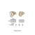 18K gold tab x2 