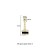 18K gold zipper slider x1 