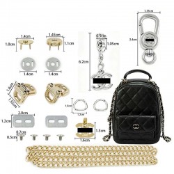 Bag repair hardware, Chanel Mini Classic Backpack