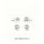 Silver magnetic button x1 