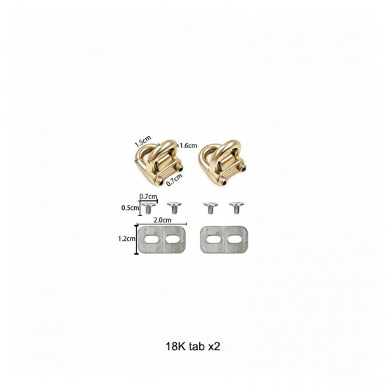 Bag repair hardware, Chanel Mini Top handle Rectangluar Flap bag Bag repair hardware, Chanel Mini Top handle Rectangluar Flap bag