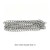 Silver 124cm shoulder chain x1 