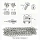 Bag repair hardware, Chanel Mini Top handle Rectangluar Flap bag Bag repair hardware, Chanel Mini Top handle Rectangluar Flap bag