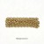Matt gold 140cm shoulder chain x1 