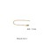 Matt gold chain x1 