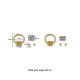 Bag repair hardware, Coach Eliza 23 Bag repair hardware, Coach Eliza 23