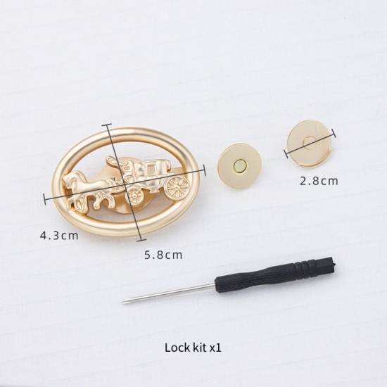 Bag repair hardware, Coach GeorGie