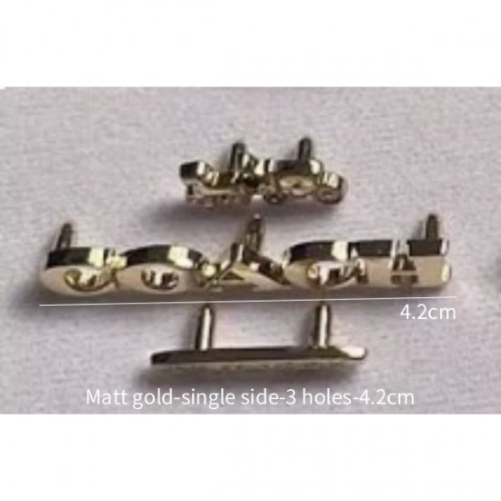Bag repair hardware, Coach logos