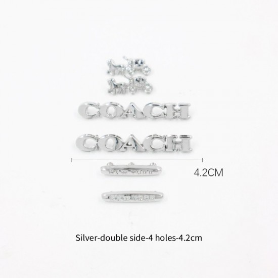 Bag repair hardware, Coach logos