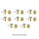 Bag repair hardware, Coach rivets Bag repair hardware, Coach rivets