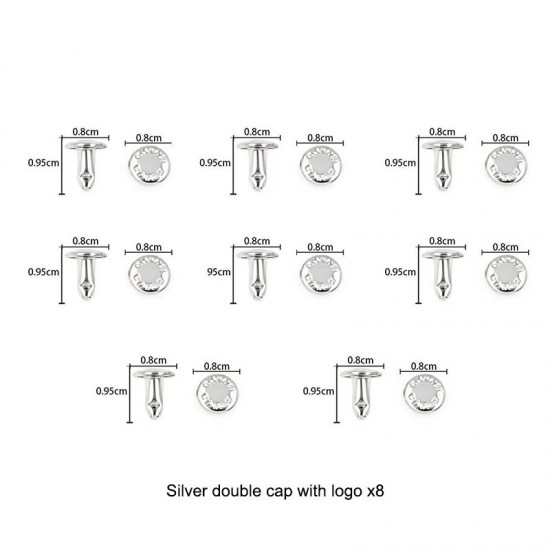 Bag repair hardware, Coach rivets Bag repair hardware, Coach rivets