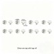 Bag repair hardware, Coach rivets Bag repair hardware, Coach rivets